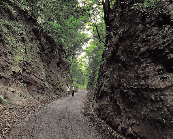 吉崎古道（切通し）